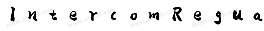 Intercom Regualr 常规字体转换